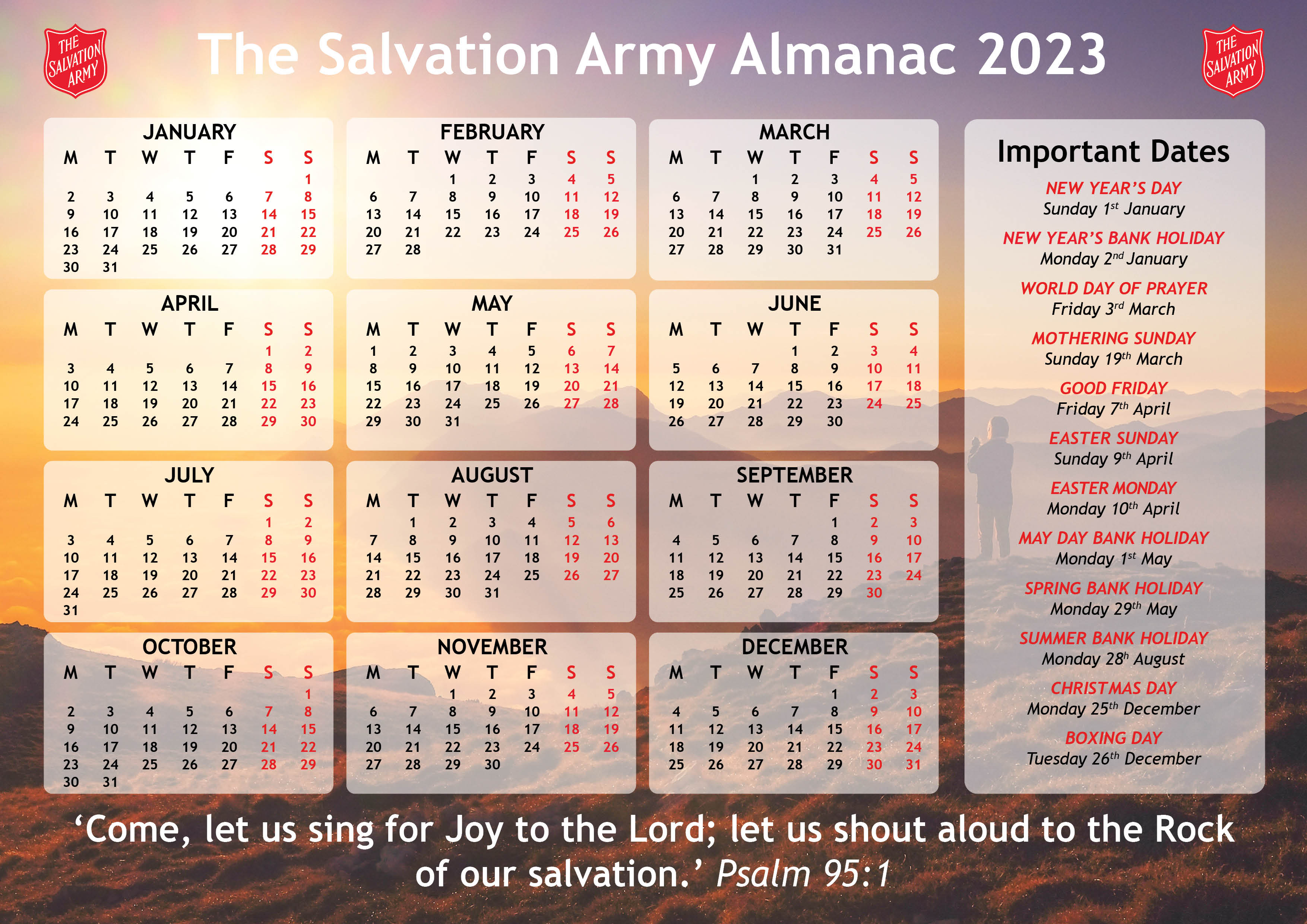 The Salvation Army Almanac 2023